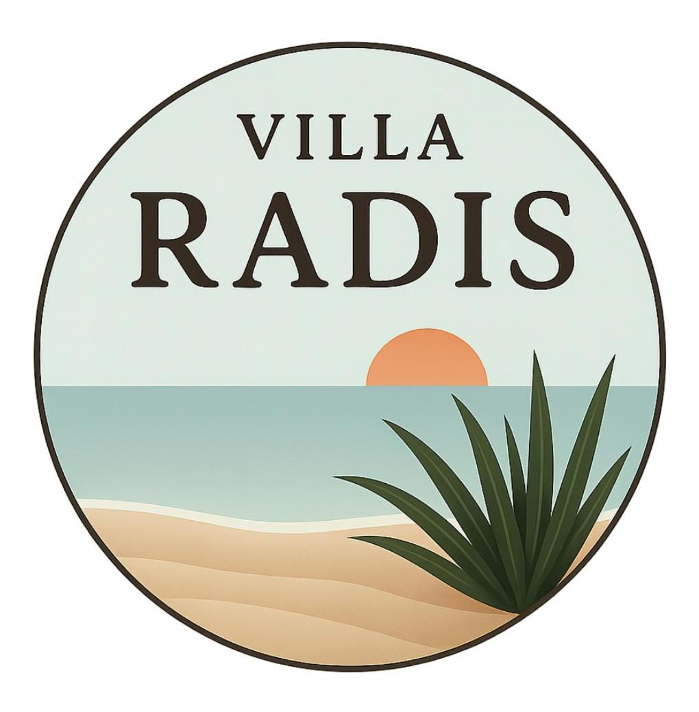 Villa Radis Dobra Voda Bagian luar foto
